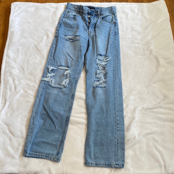 Aeropostale Denim - Aeropostale '90s Super High-Rise Baggy Jean